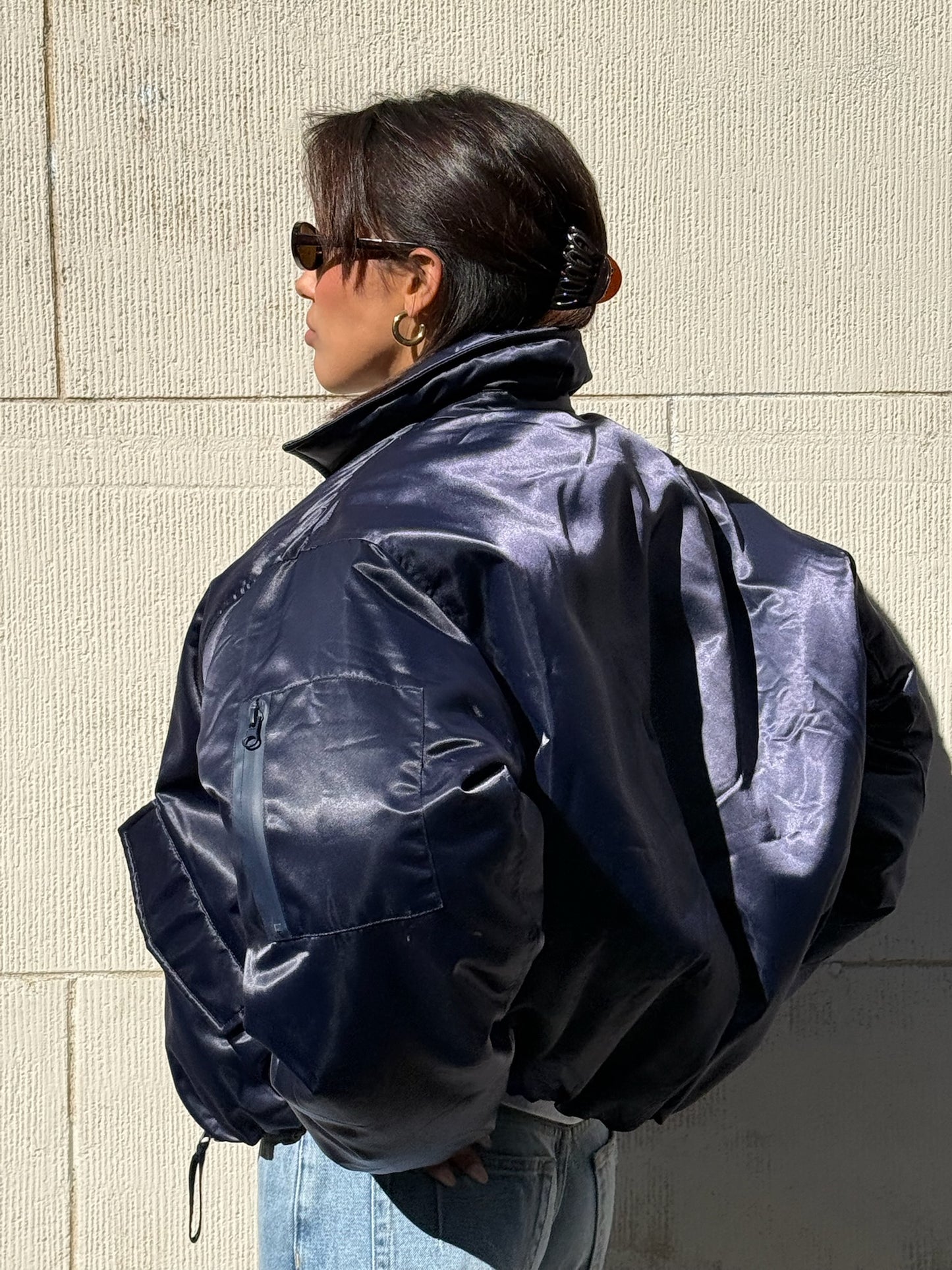 Oval Square Blink Bomber Jacket