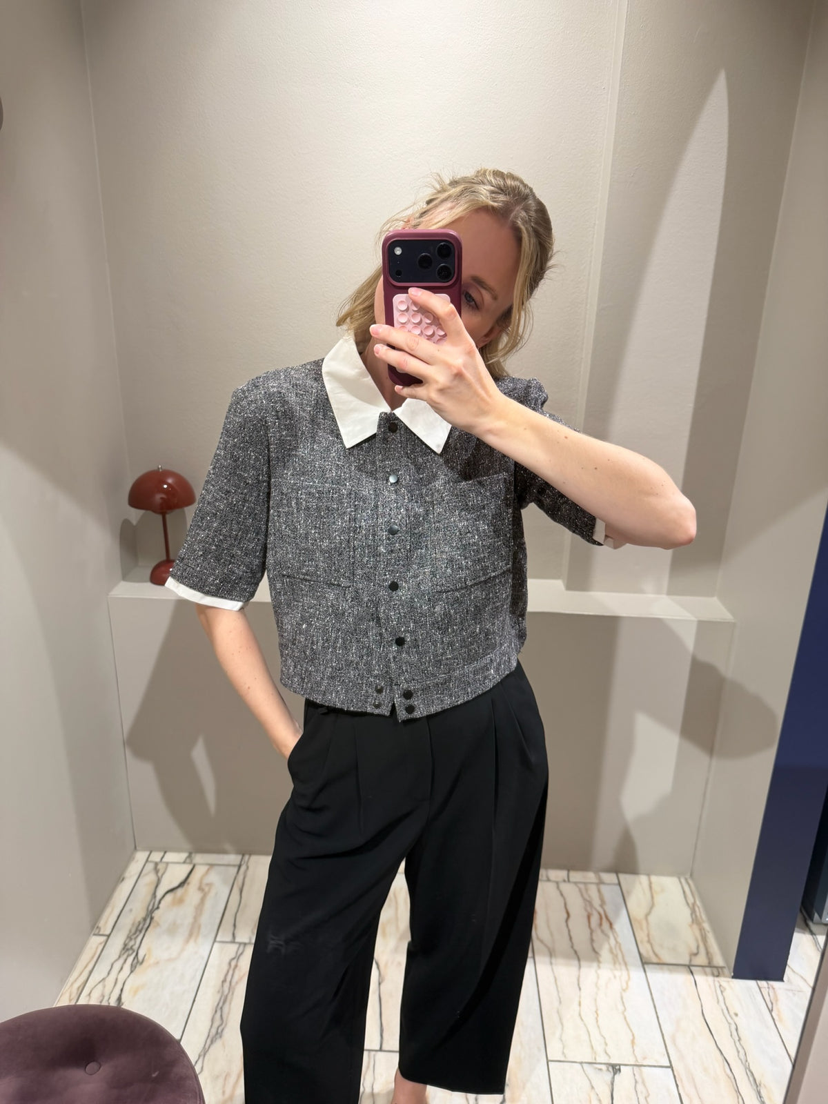 Lino Bluse