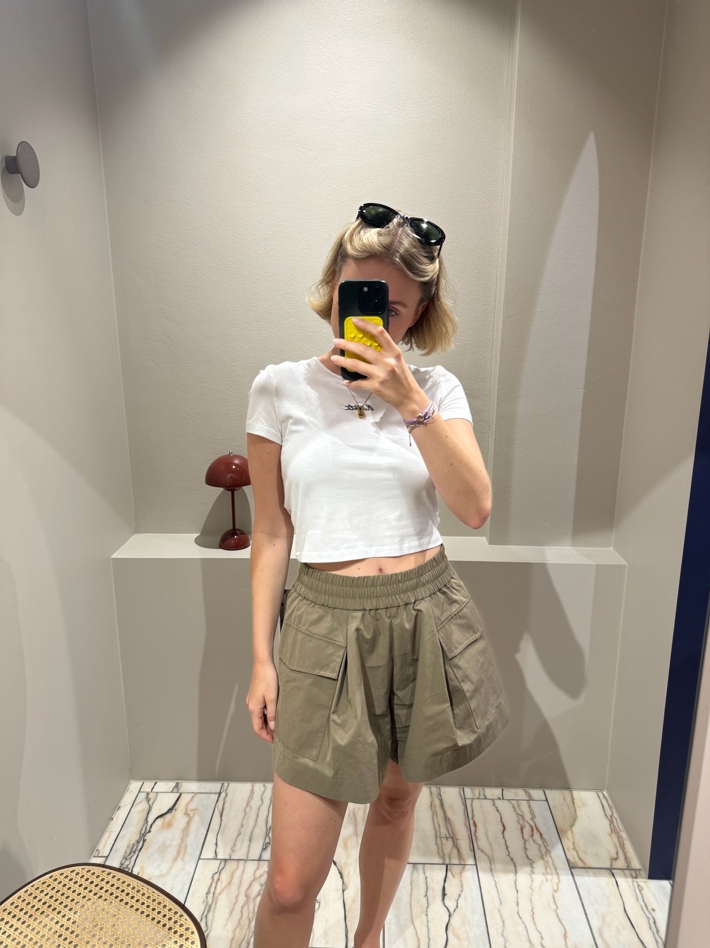 Stylein SONYA SHORTS ARMY GREEN