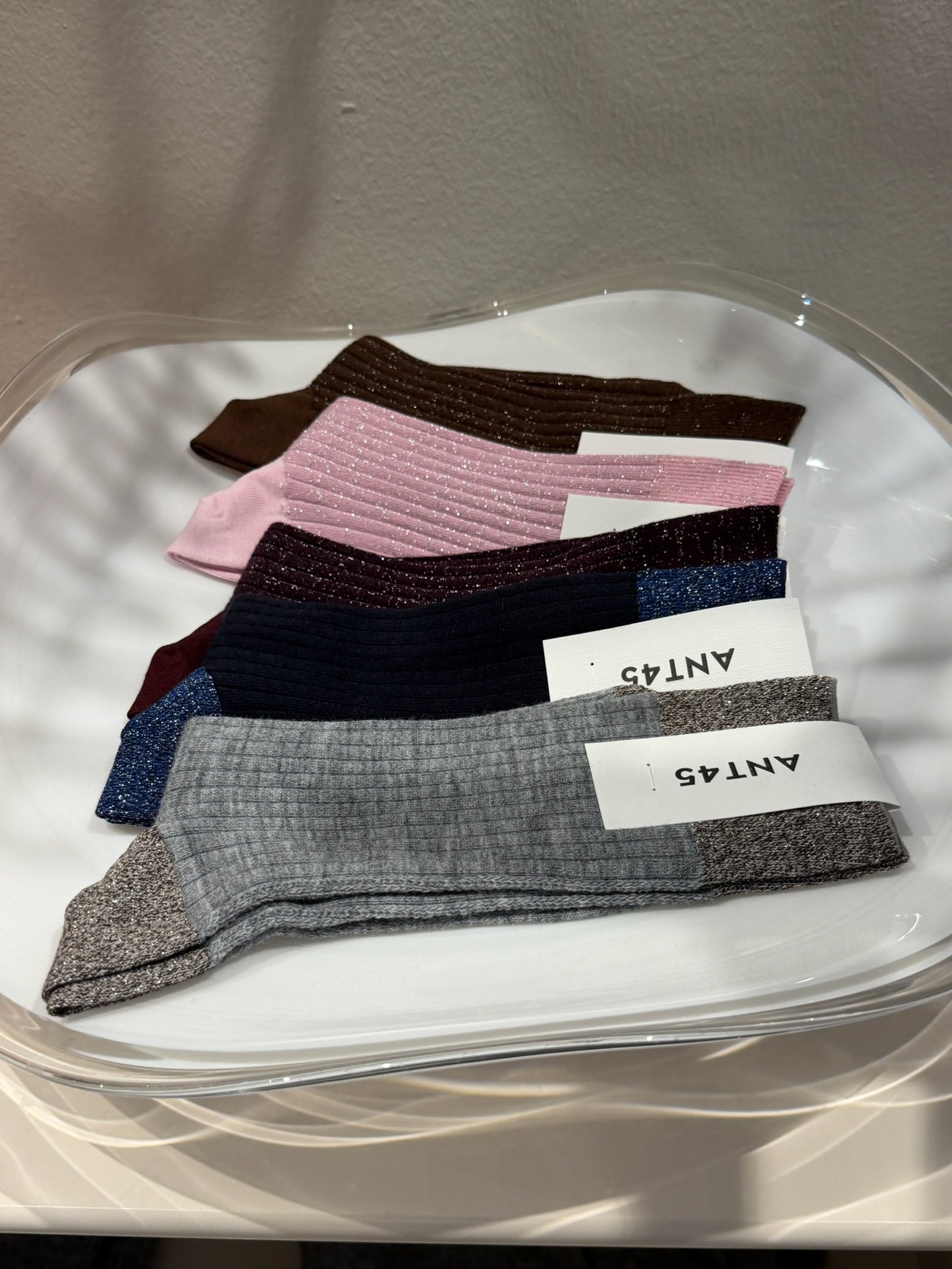 Berlino Short Socks Navy