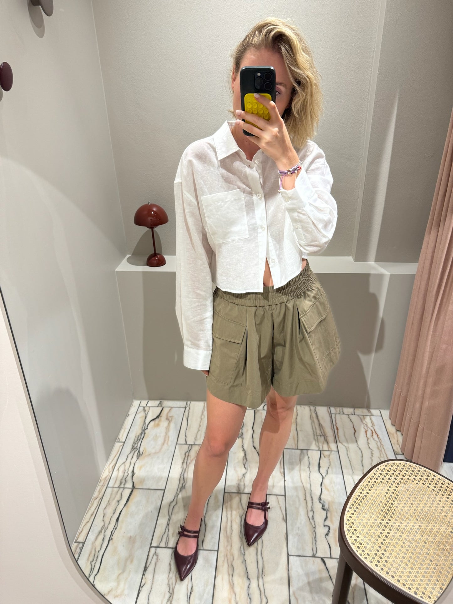 Stylein SONYA SHORTS ARMY GREEN