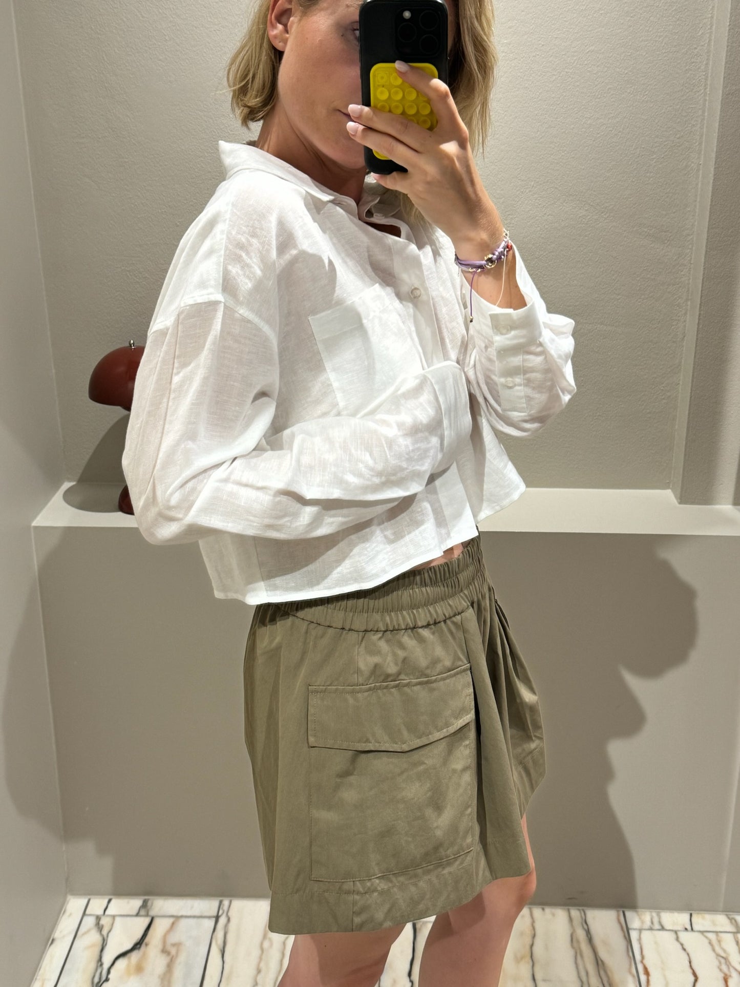 Stylein SONYA SHORTS ARMY GREEN