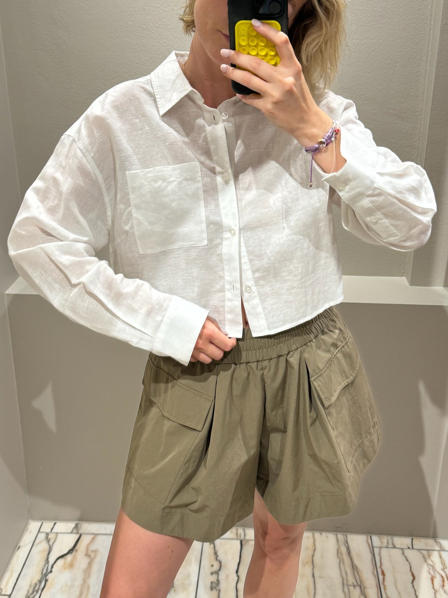 Stylein SONYA SHORTS ARMY GREEN