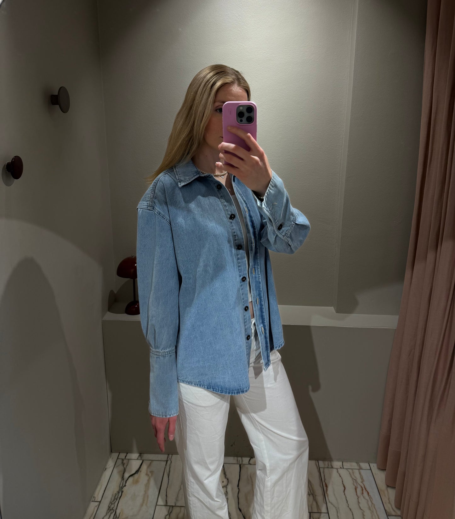 LOIS Jeans Hemd Bleach