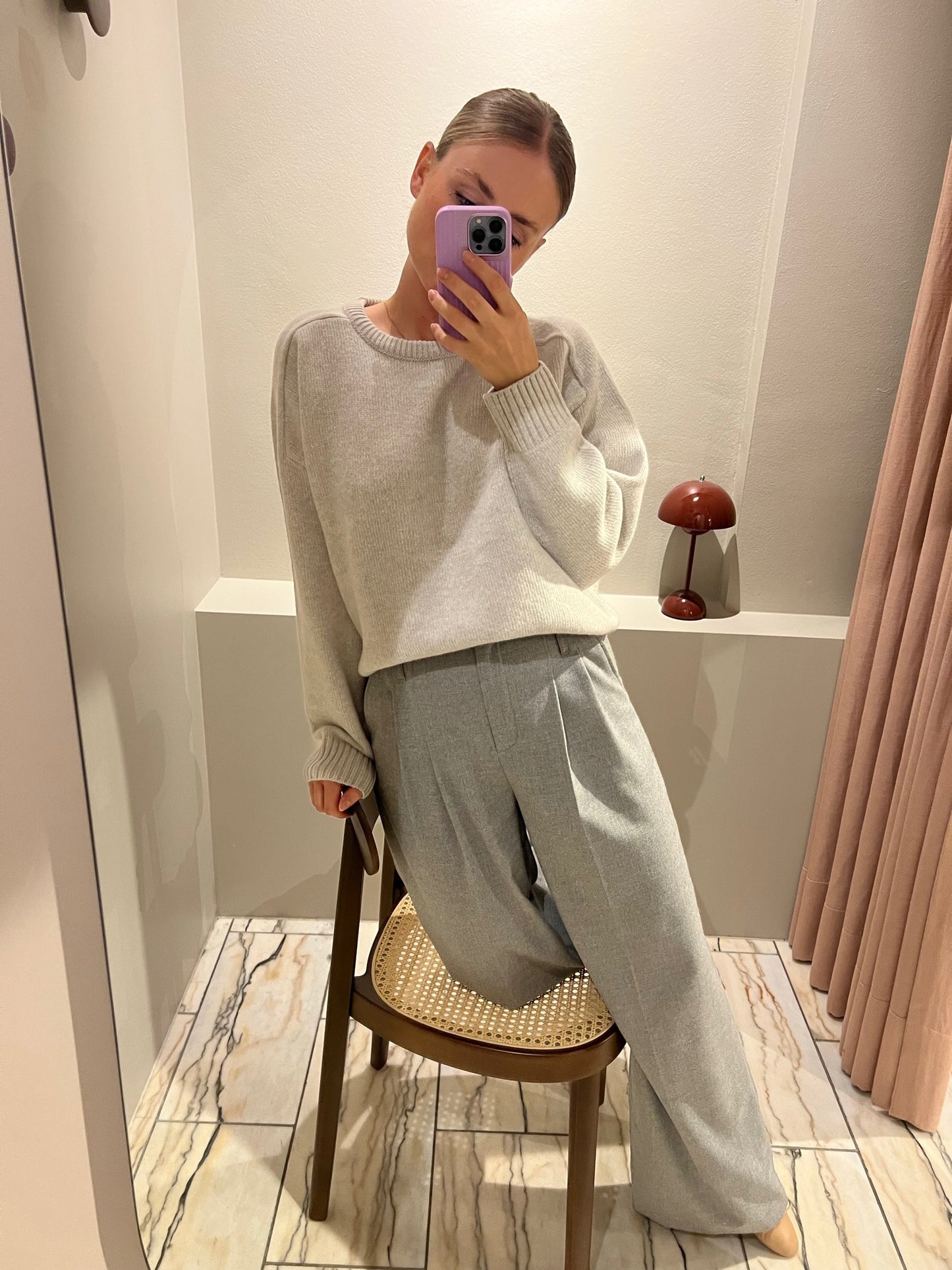 Grey Marl Mia Pullover