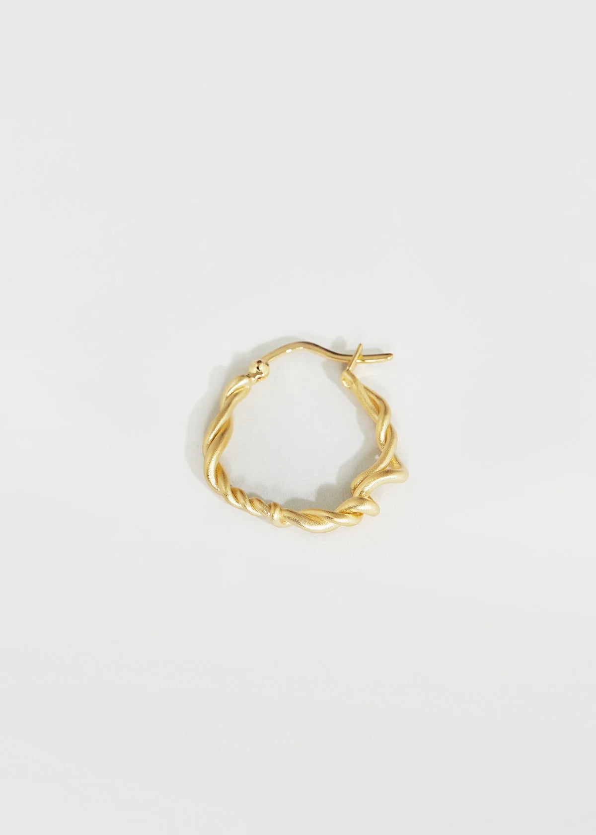 Trine Tuxen MILLE HOOP · GOLDPLATED