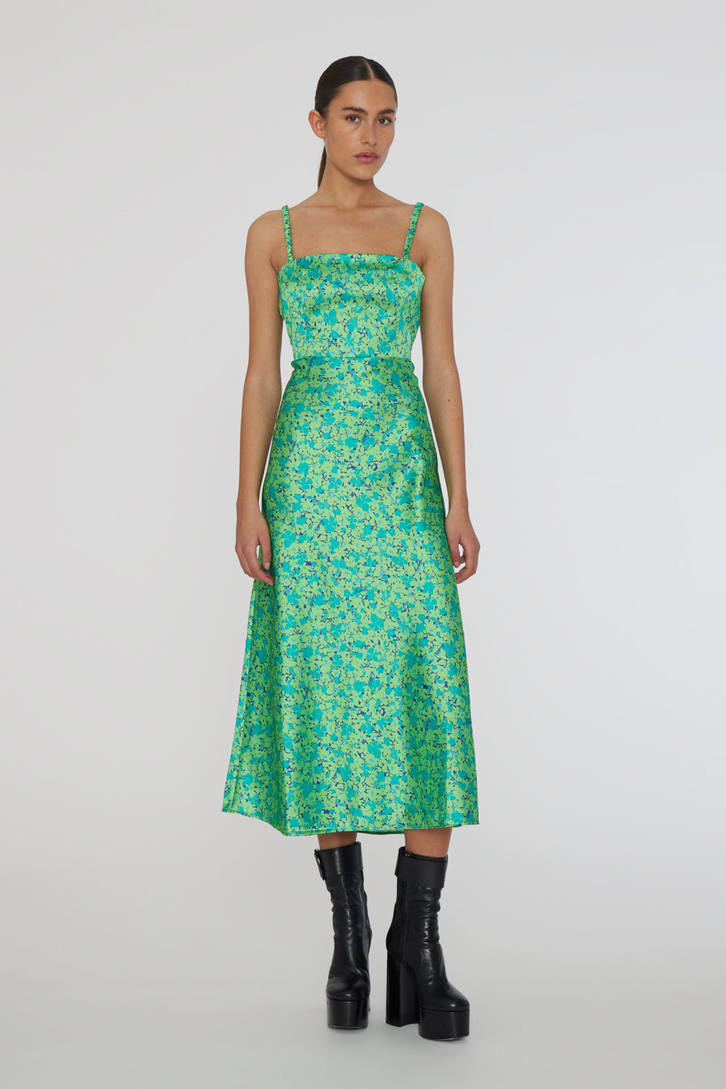 Rotate Midi Slip Dress