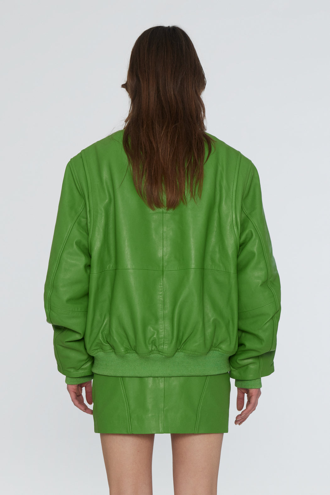 Remain Leather Bomber Jacket