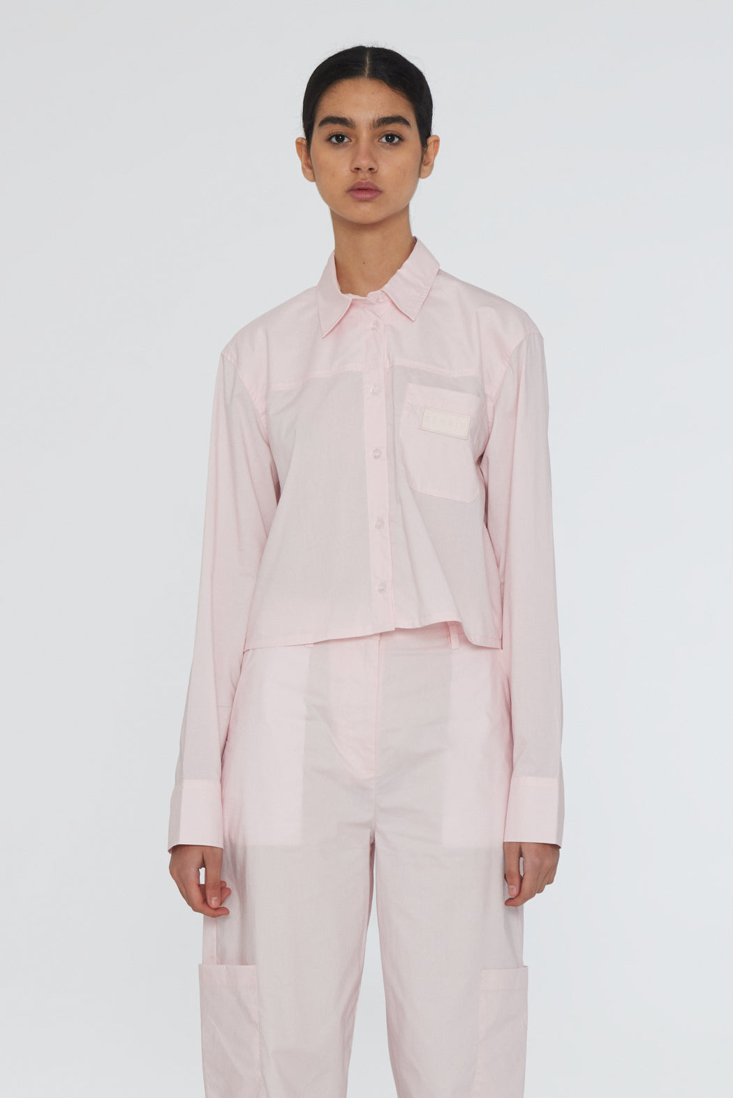 Remain Poplin Cropped Shirt