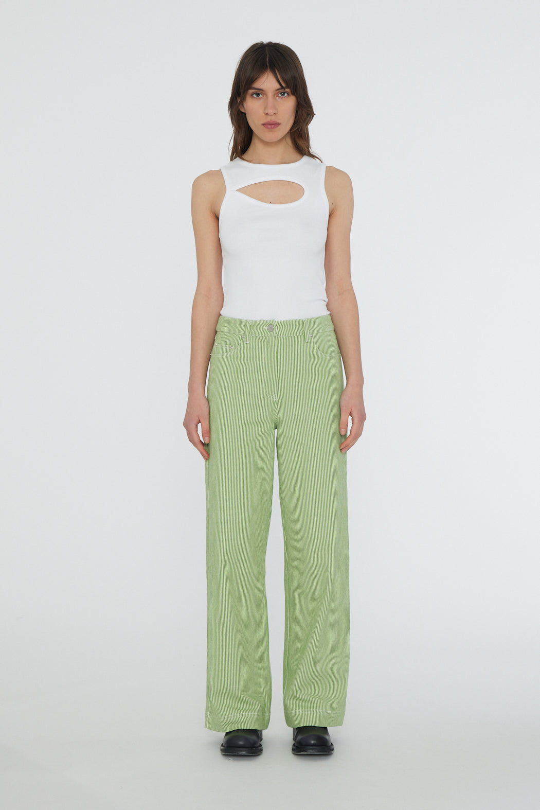 Remain Striped Canvas Pants