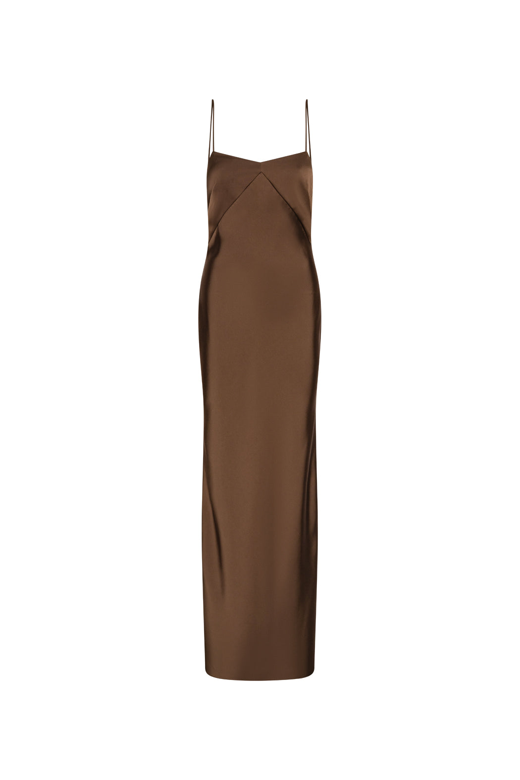 Rotate Satin Maxi Slip Dress