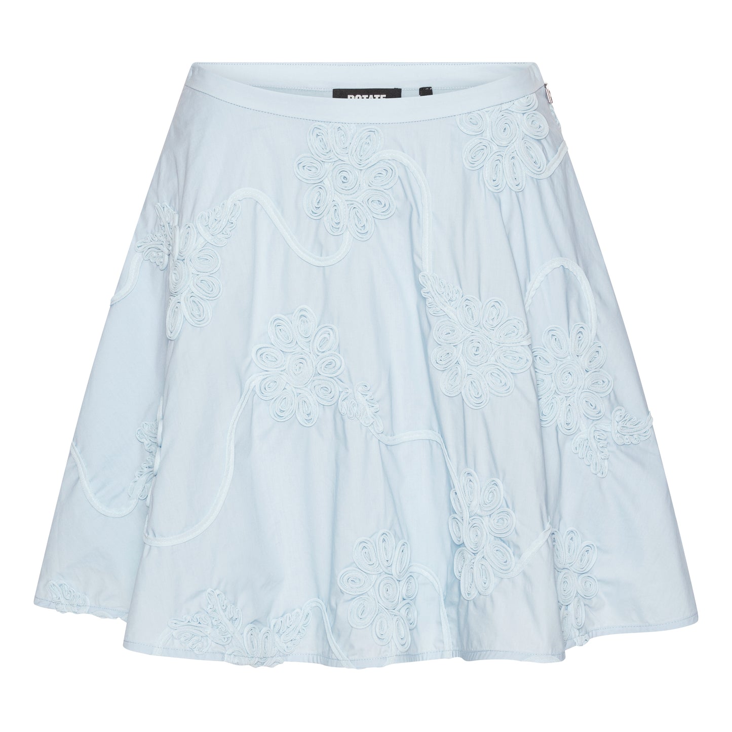 Rotate Flower Mini Skirt