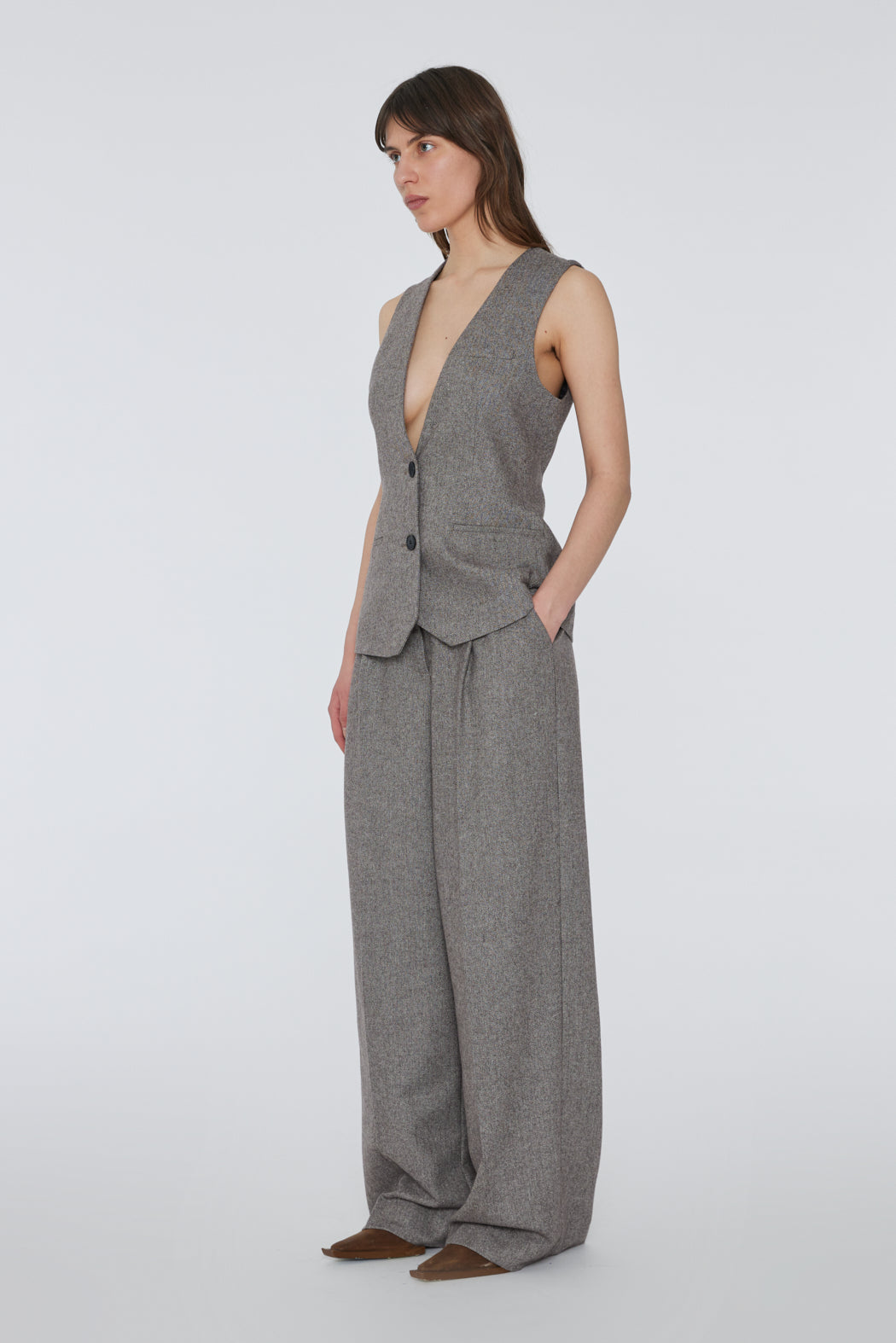 Remain Herringbone Ring Pants