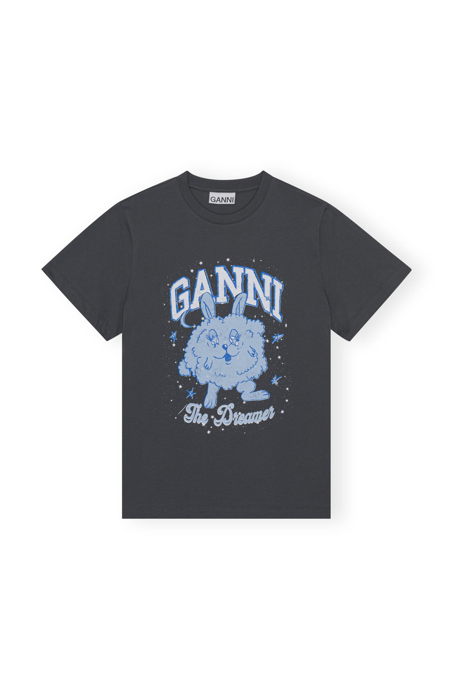 Ganni Basic Jersey Dream Bunny Relaxed T-shirt