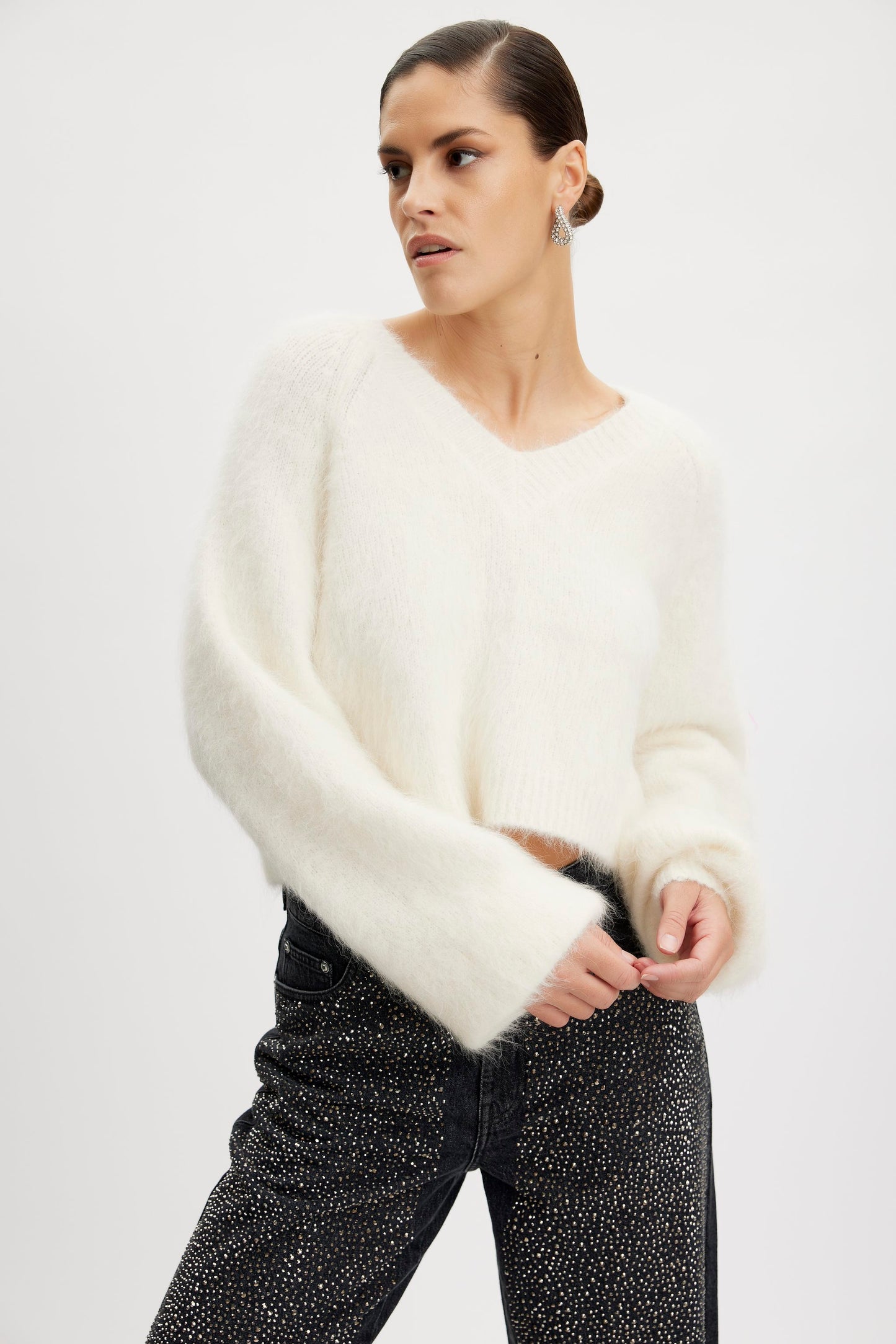 Gestuz SafiGZ cropped V-Neck