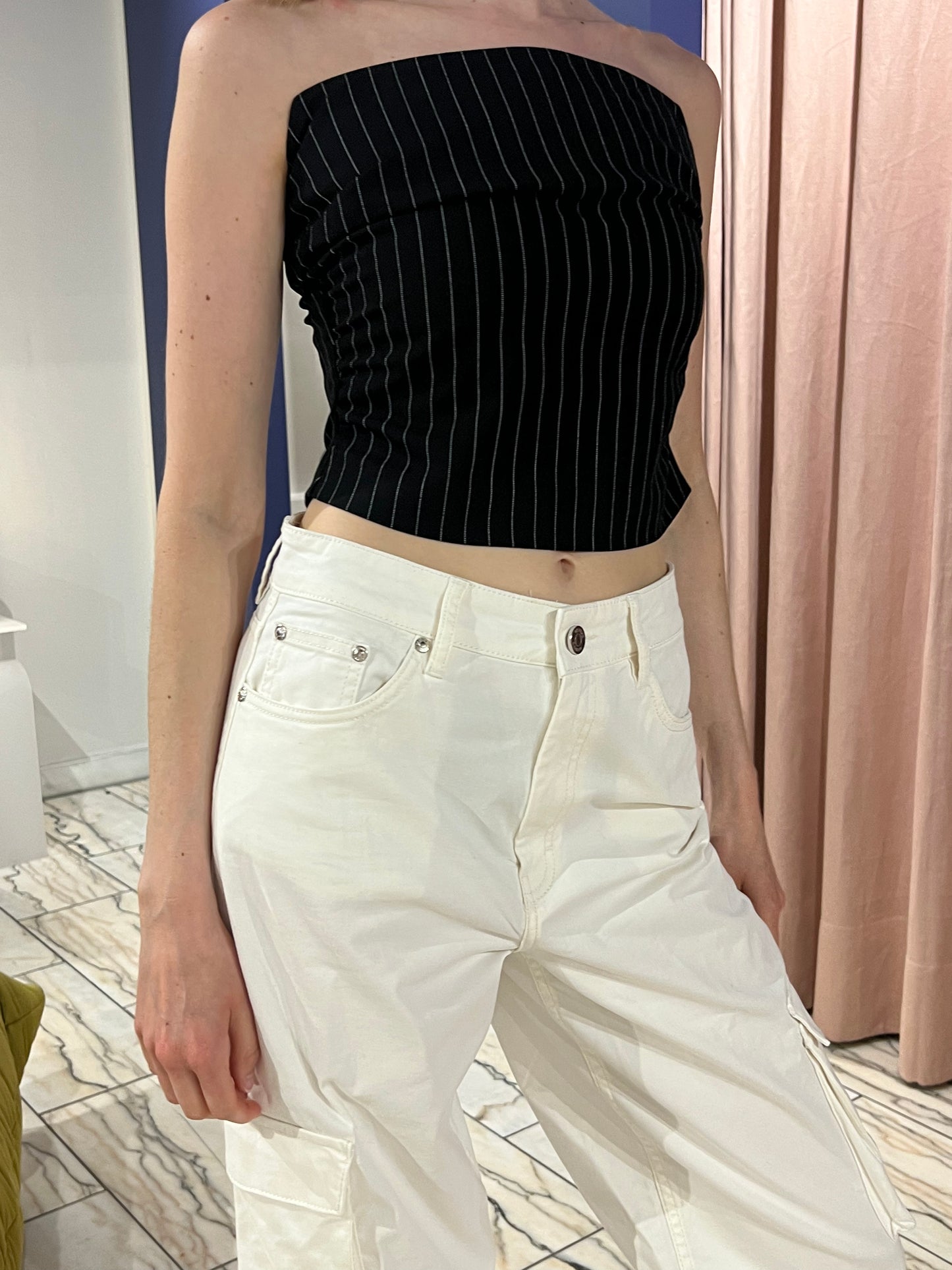 Oval Square Independent top
