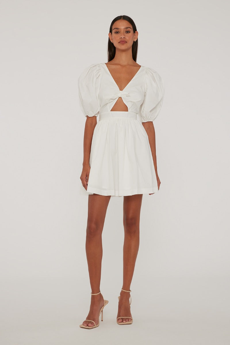 Rotate Puff Sleeve Mini Dress