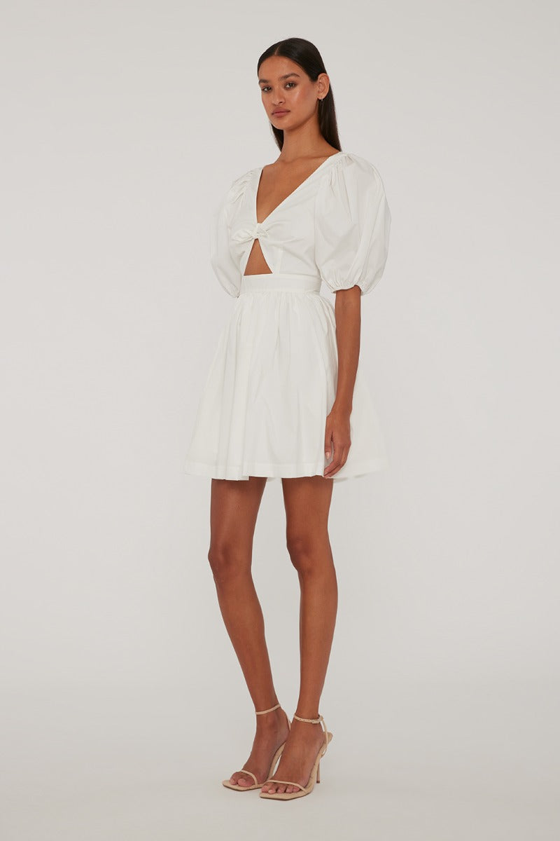 Rotate Puff Sleeve Mini Dress