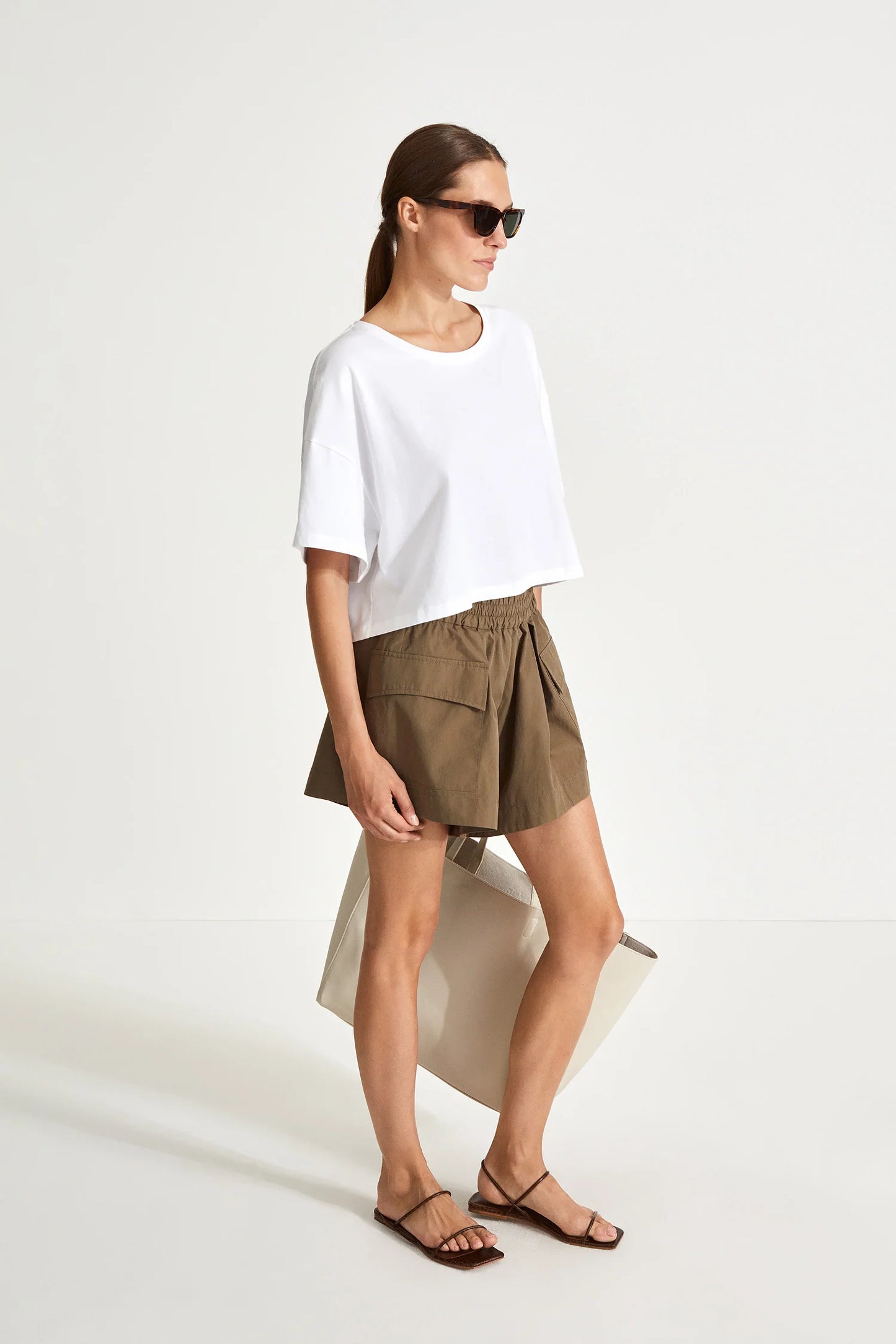 Stylein SONYA SHORTS ARMY GREEN