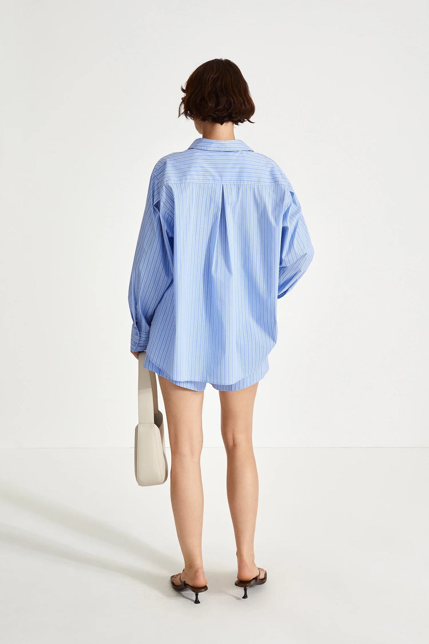 Stylein JEANNE SHIRT - BLUE STRIPED
