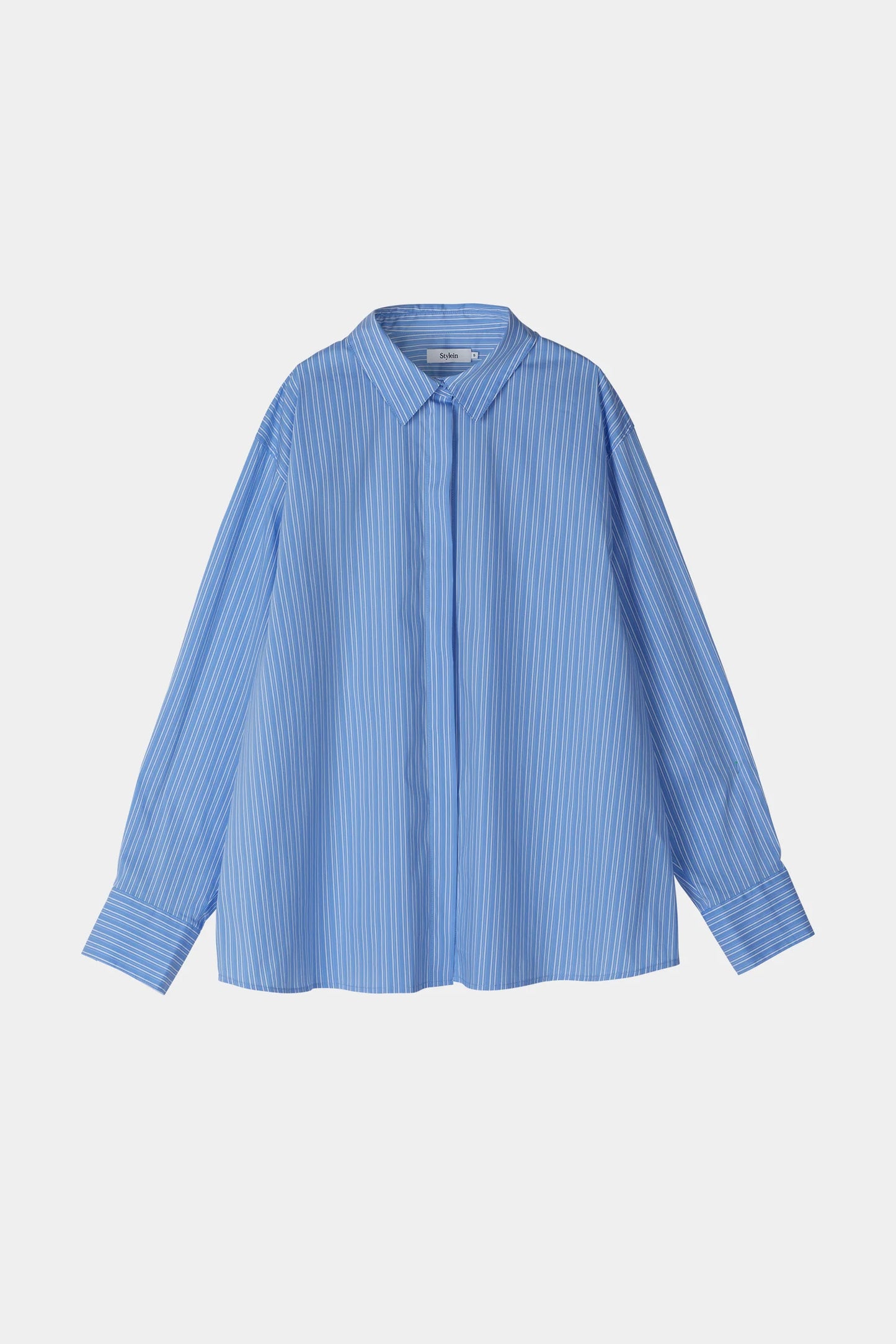 Stylein JEANNE SHIRT - BLUE STRIPED