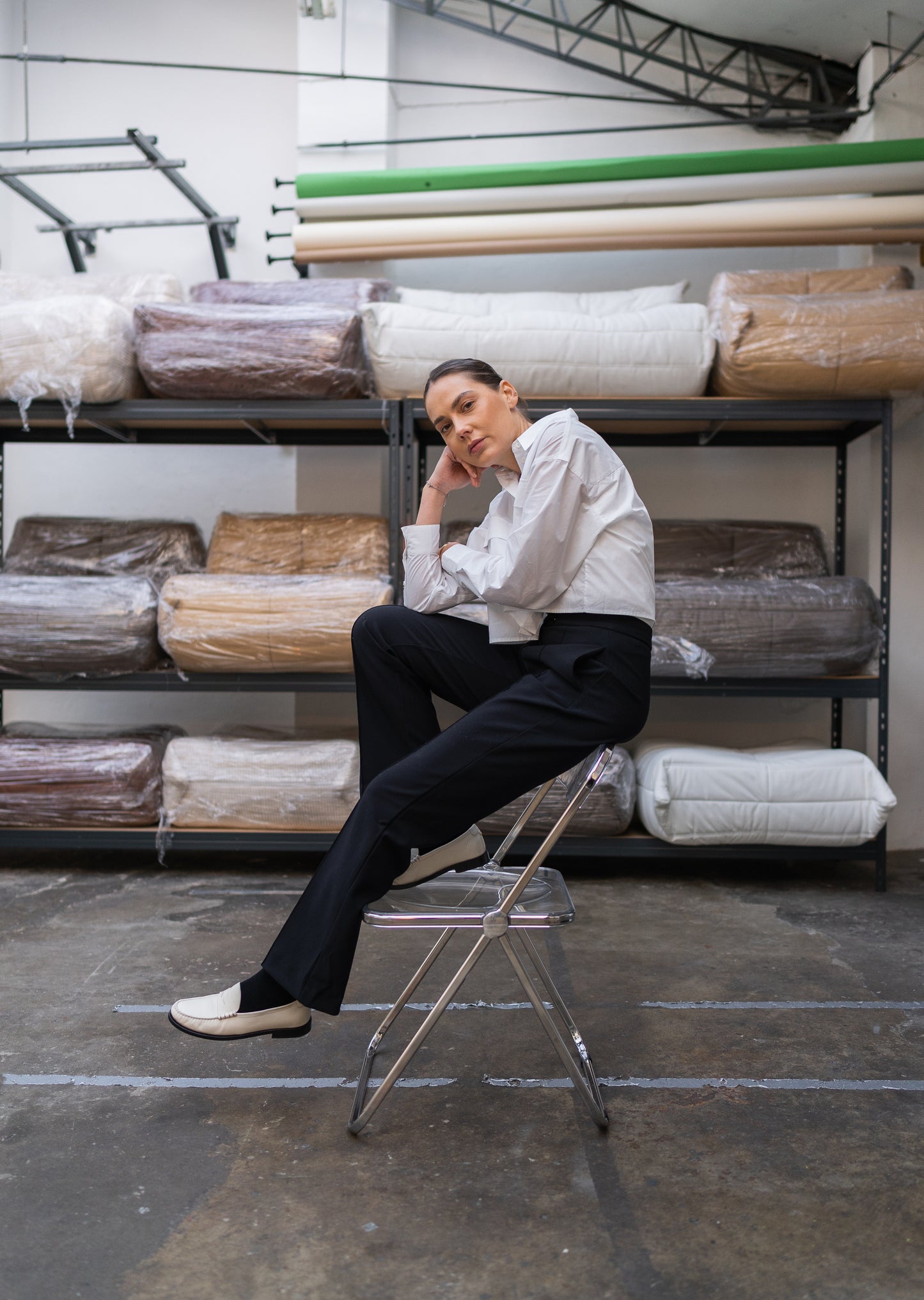 Oval Square Luxury Pants