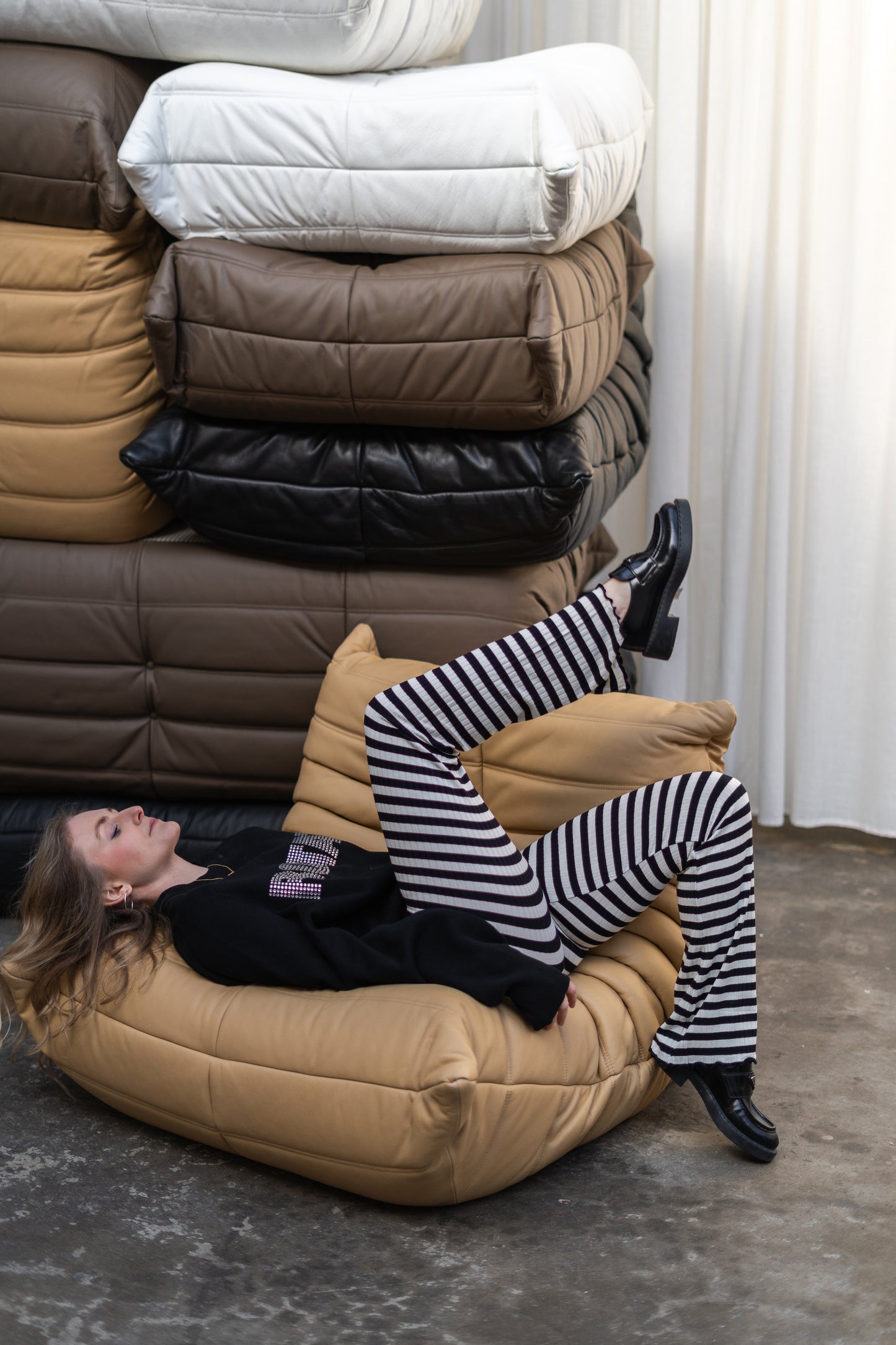 Mads Nørgaard 5x5 Stripe Lonnie Pants