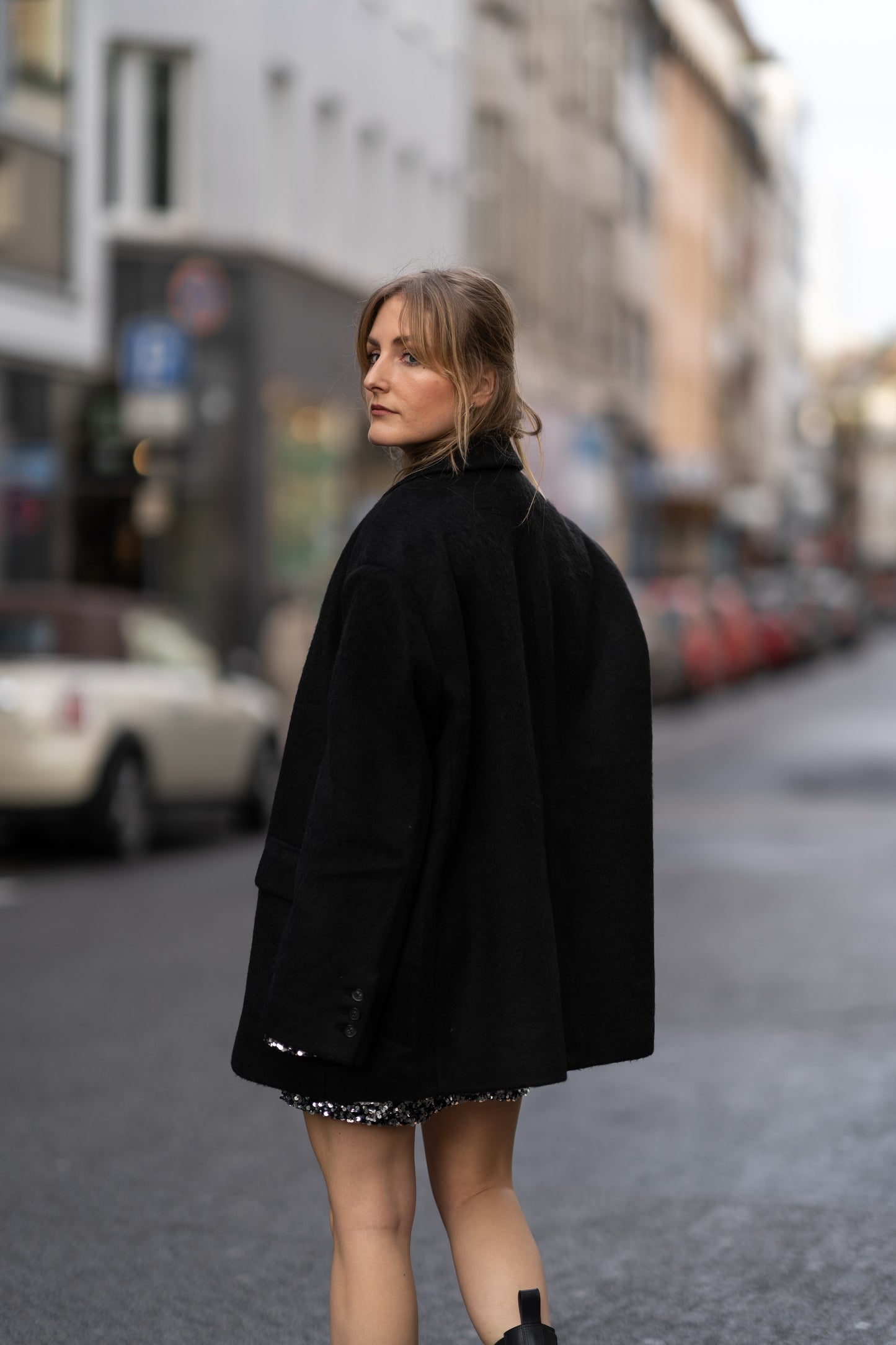 Oval Square Volume Blazer