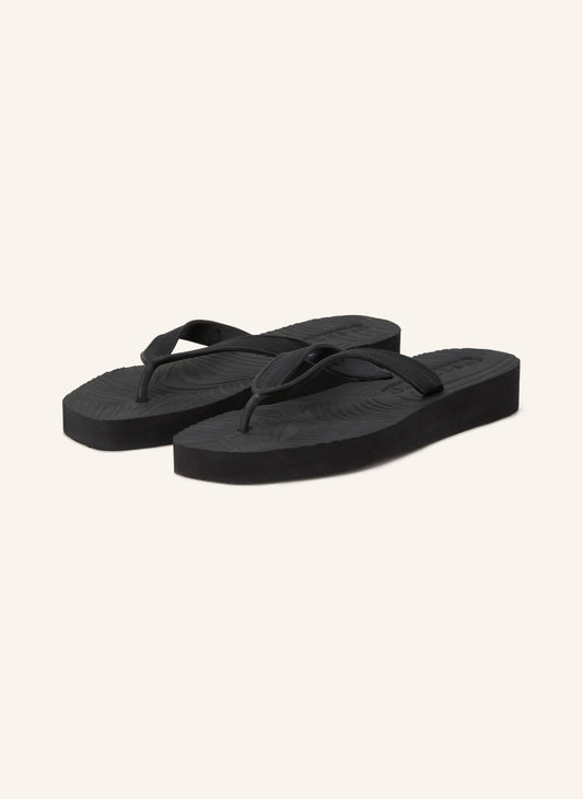 Sleepers Tapered Plattform Flip Flops Black