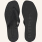 Sleepers Tapered Plattform Flip Flops Black