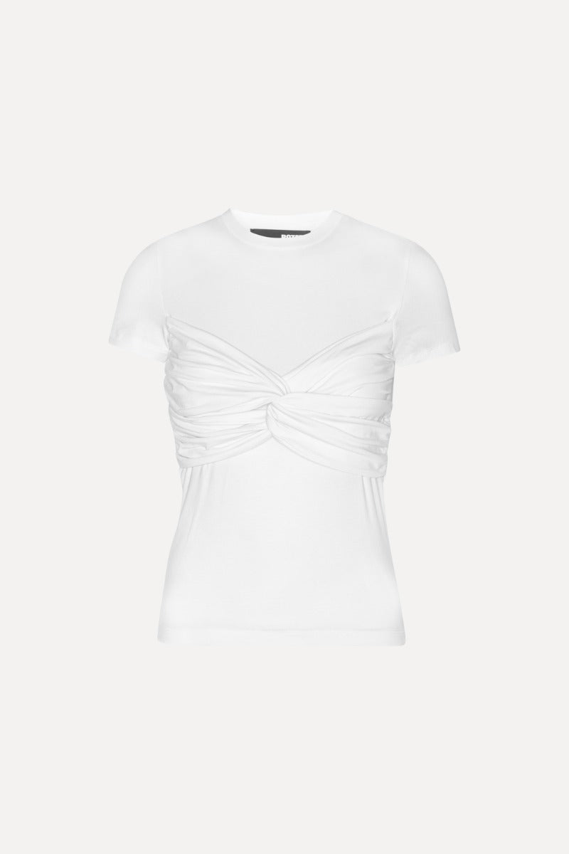 Rotate Fitted Twisted T-Shirt