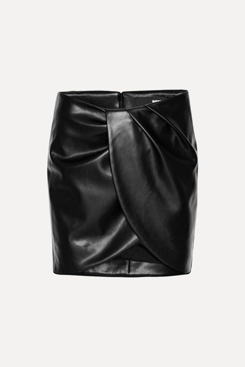 Rotate Draped Mini Skirt