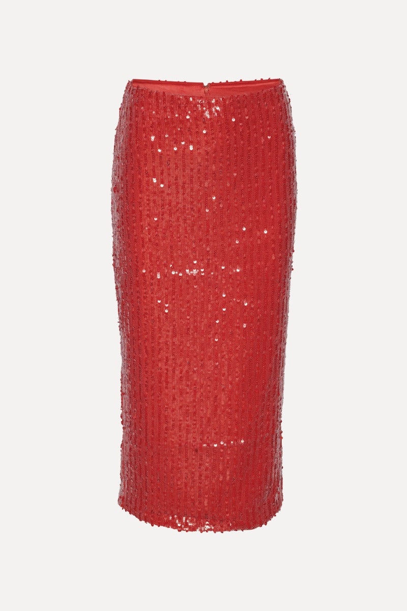 Rotate Sequins Pencil Skirt