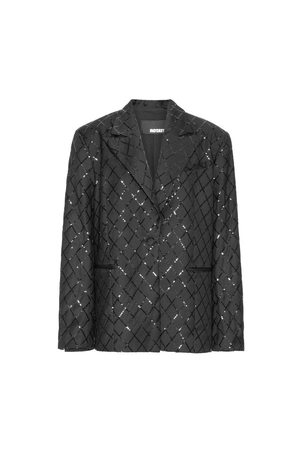 Rotate Oversized Sequins Blazer