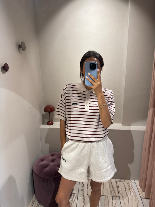 Rotate Sunday Slinky Knit Polo