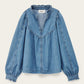 Ba&Sh Lay Bluse Denim