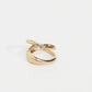 Trine Tuxen LOOP RING · GOLDPLATED