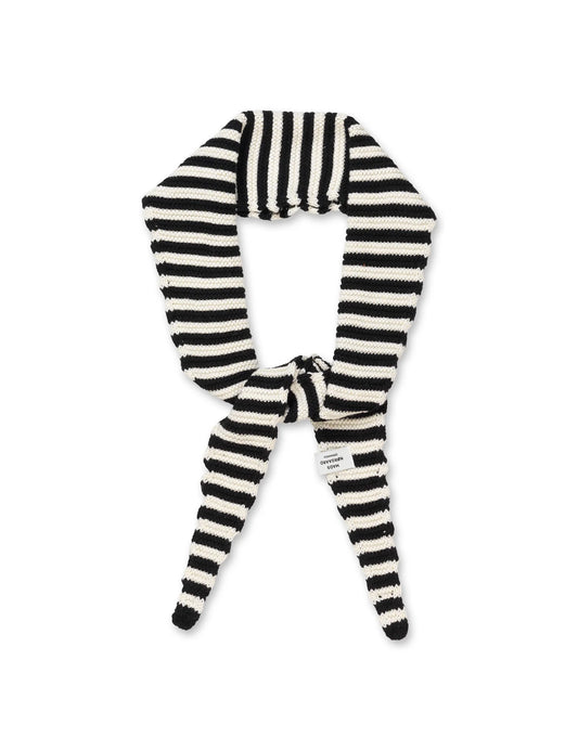 Mads Nørgaard Momo Crochet Stripe scarf