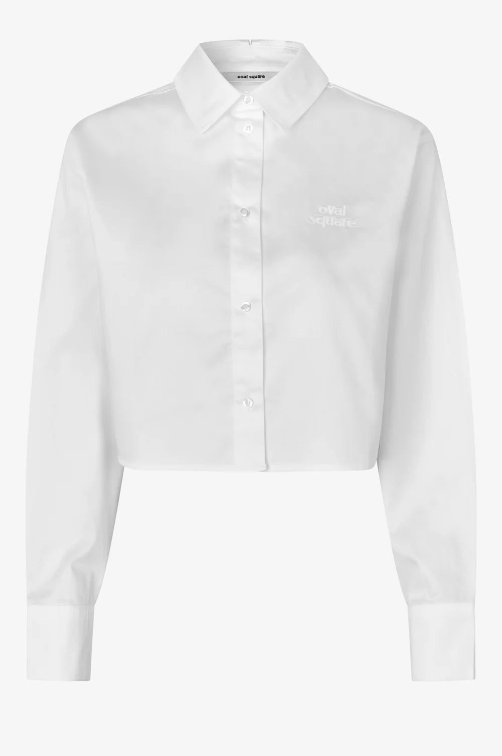 Oval Square Daily Cropped Shirt