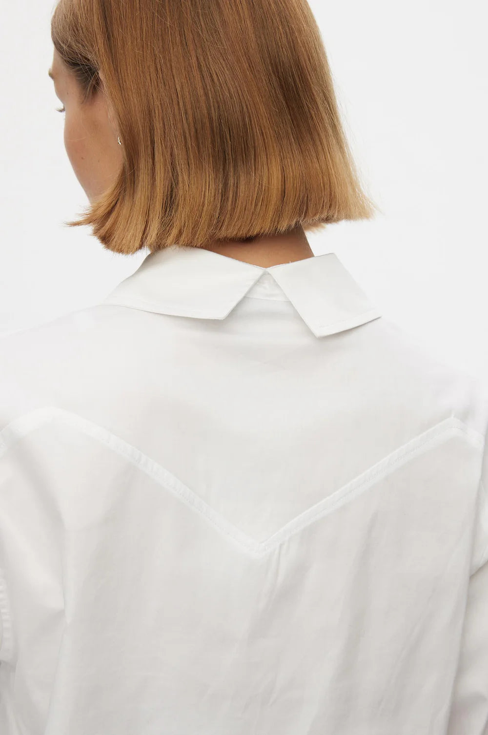 Oval Square Daily Cropped Shirt