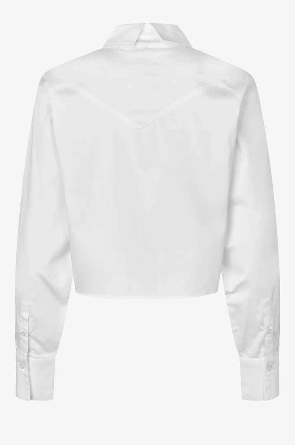 Oval Square Daily Cropped Shirt