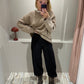 Kimberly Italian Jersey Hose Schwarz