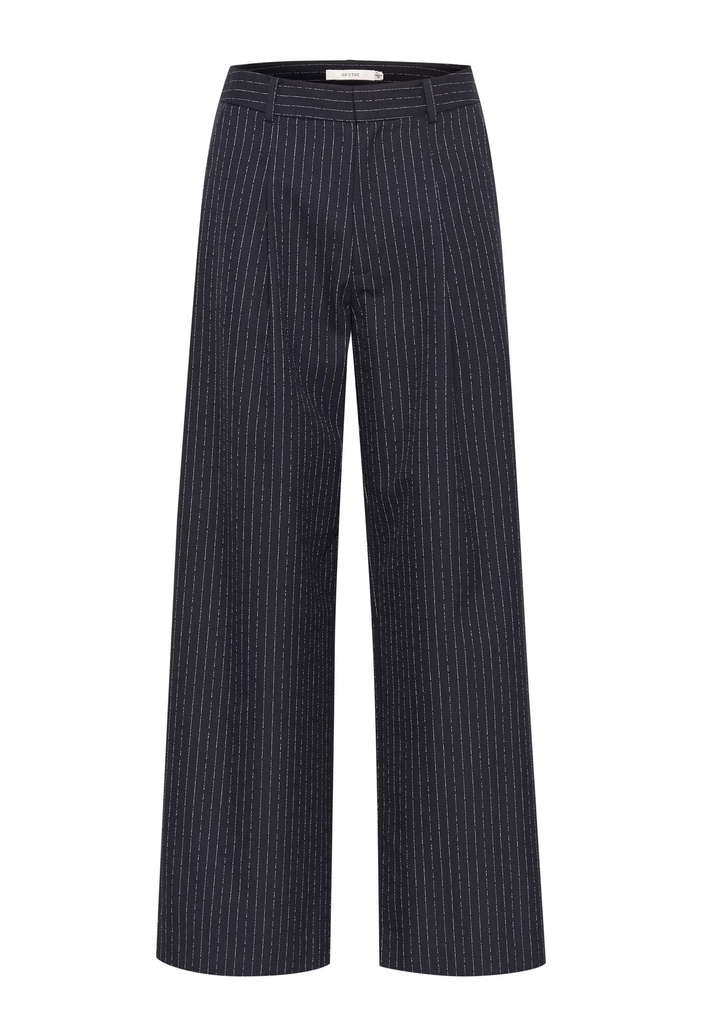 Gestuz DaciaGZ HW Pants Navy Pinstripe