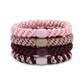 SUI AVA 4-Pack Essential Elastics Blush