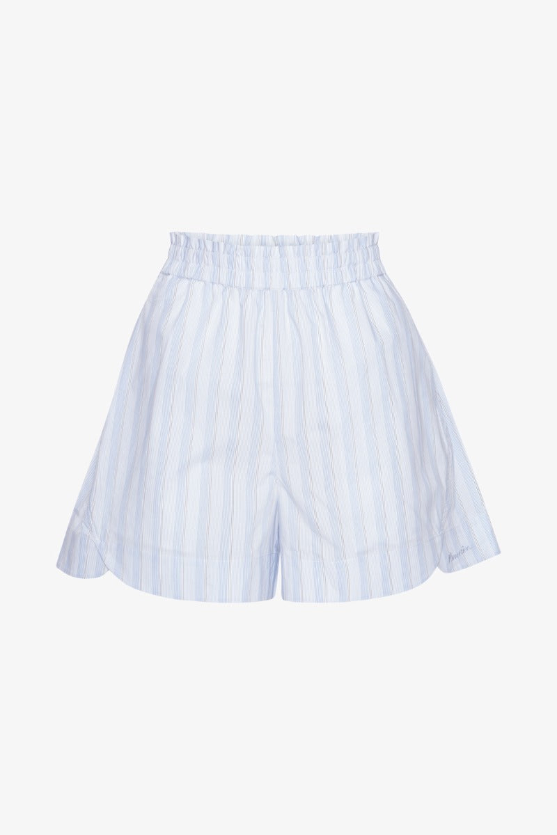 Remain Striped Wide Shorts