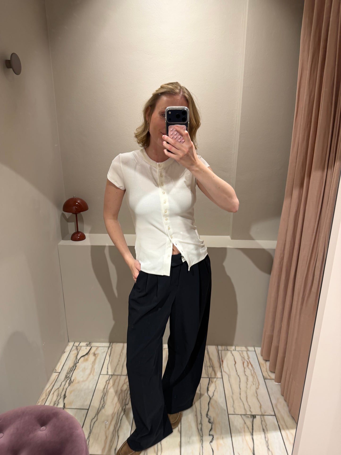 Modström Vilsonmd Button T-Shirt