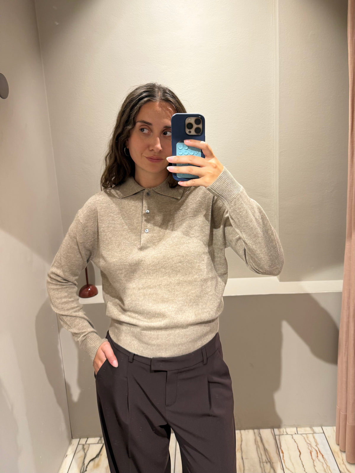 Longo Polo Pullover
