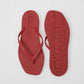 Sleepers Tapered Flip Fops Red