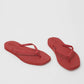 Sleepers Tapered Flip Fops Red