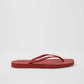 Sleepers Tapered Flip Fops Red